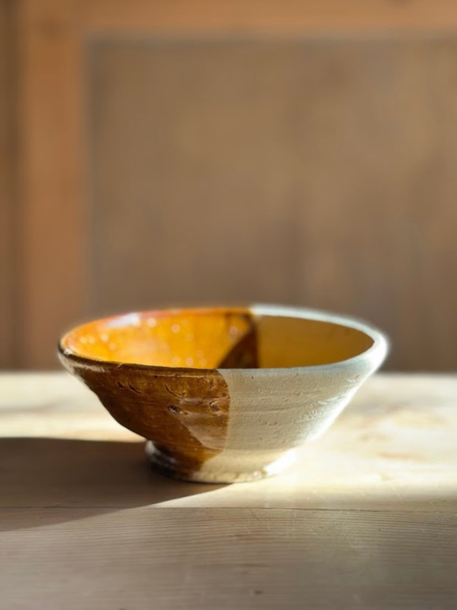 Bols et saladiers AGA, poterie de Tamegroute semi-émaillée