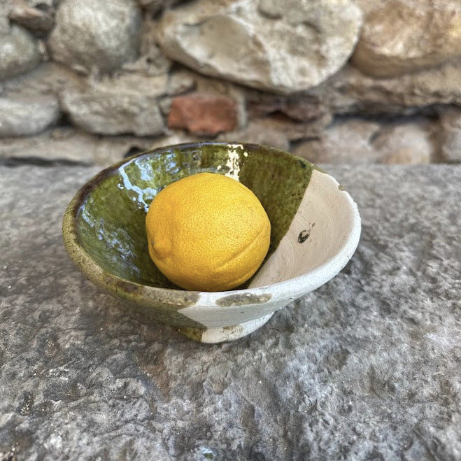 Bols et saladiers AGA, poterie de Tamegroute semi-émaillée