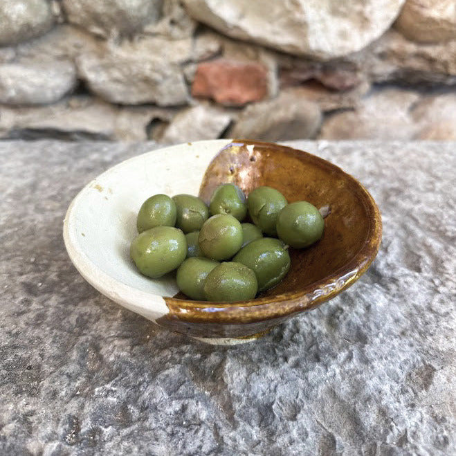 Bols et saladiers AGA, poterie de Tamegroute semi-émaillée