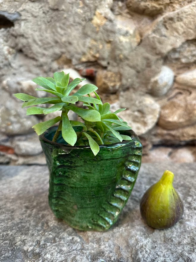 POTI, cache-pot en poterie de Tamegroute