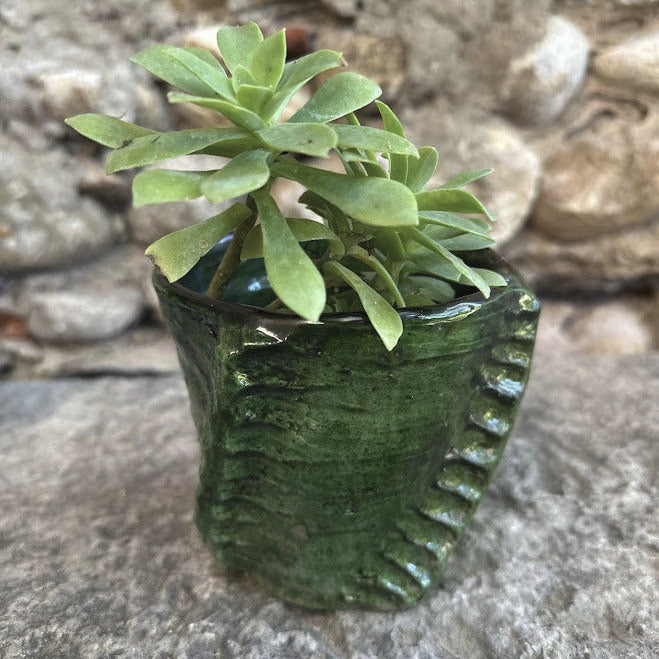 POTI, cache-pot en poterie de Tamegroute