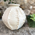 Elément fort de décoration, le vase AKALNAT se distingue par son caractère unique. Façonné à la main selon un savoir-faire ancestral, il existe en deux finitions :

Naturel : brut, rustique, au charme minéral