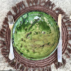 PLATO assiette en poterie de Tamegroute