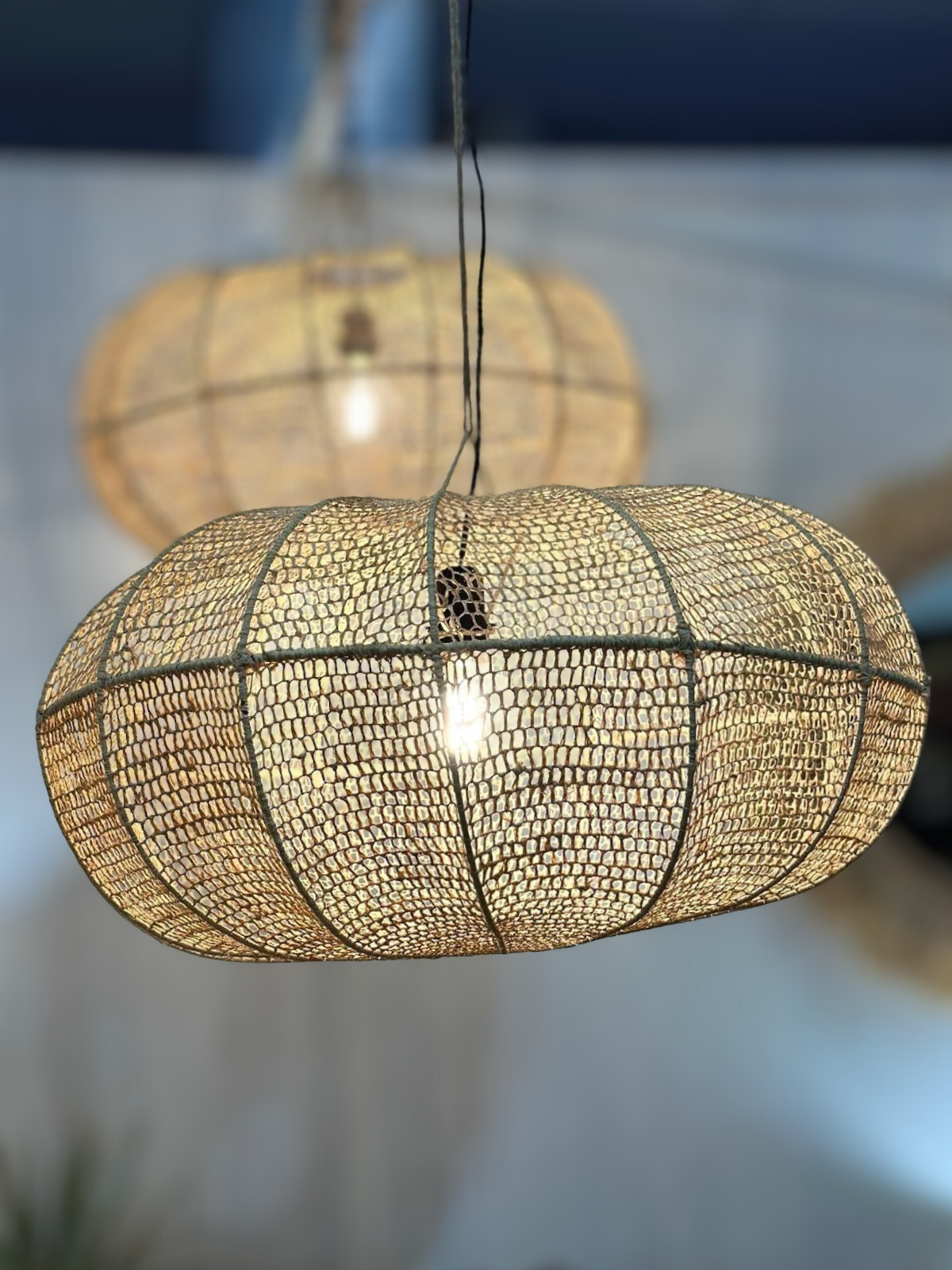 La suspension ITRAN séduit par son design aérien inspiré des formes naturelles de l’oursin.
