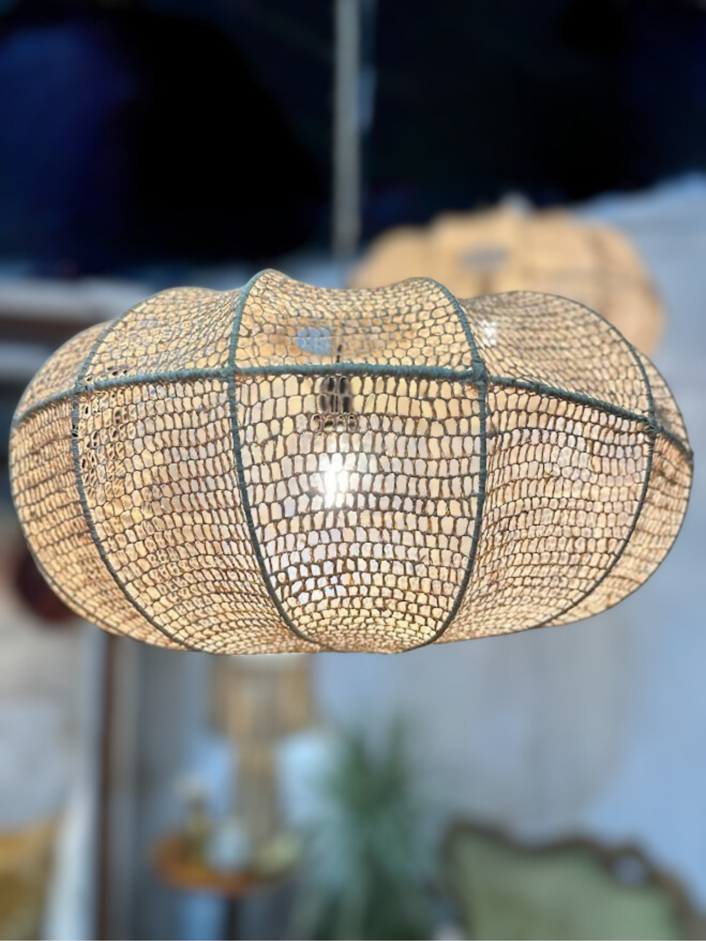 La suspension ITRAN séduit par son design aérien inspiré des formes naturelles de l’oursin.
