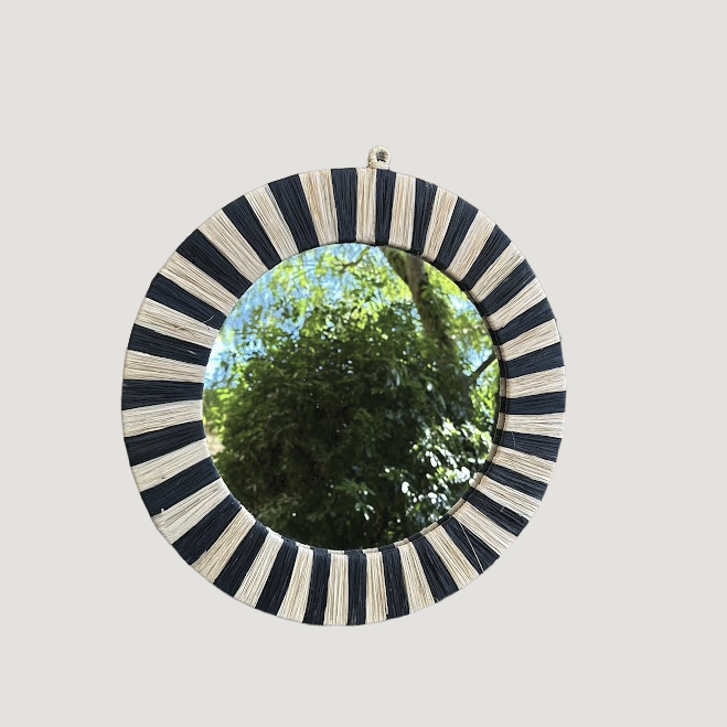 Miroir en raphia SANOU