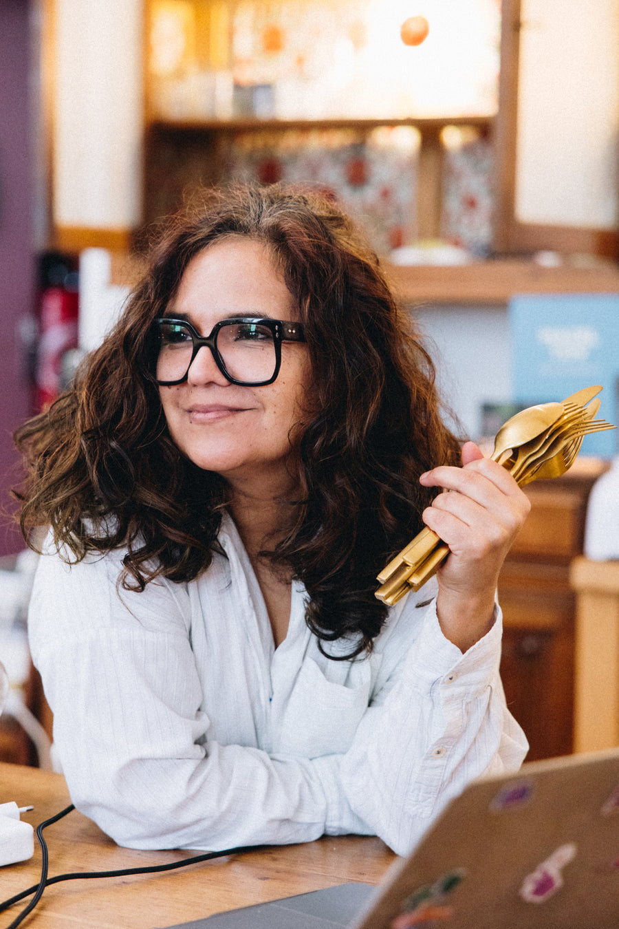 Liliana Figueroa, fondatrice de ZliZ, au studio de Sainte-Julie